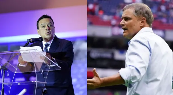 El directivo también salió cuestinado por la derrota del equipo en casa