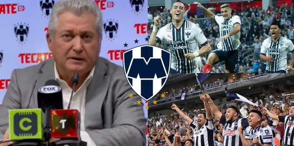 El director técnico de Rayados, Vucetich, habla son la afición por abucheos a Funes Mori