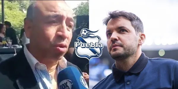 El dueño del Club Puebla, Manuel Jiménez, explica la salida de Nicolás Larcamón