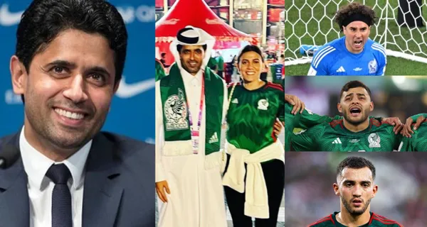 El dueño del PSG estuvo en el cotejo entre la Selección de México y la Selección de Polonia. Se llevaría a un elemento.