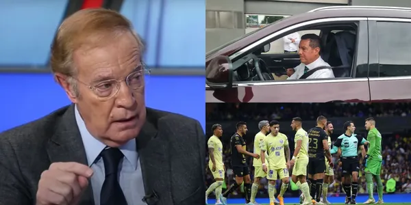 El emblema del antiamericanismo en la televisión mexicana expresó su opinión sobre la sospechosa visita a Coapa del jefe de los árbitros