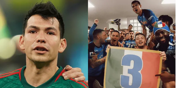 El emotivo mensaje que la Serie A le dedicó al mexicano Hirving Lozano tras salir campeón con el Napoli