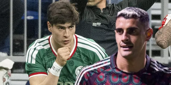 El encuentro entre Germán Berterame y Armando González en la Copa Pacífica