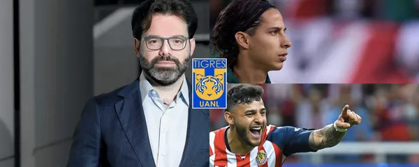 El enlace entre Tigres y Cemex deja ver sin querer si fichará a Diego Lainez o a Alexis Vega.