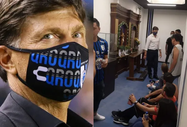 El enorme gesto del director técnico de gallos blancos es un signo de valentía ante los cobardes actos de violencia que se vivieron en La Corregidora.