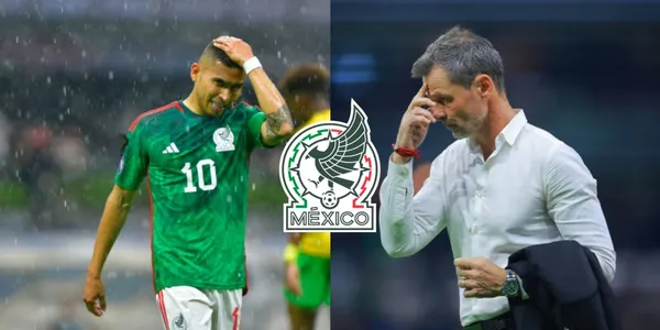 El entrenador de la selección mexicana Diego Cocca salió molesto y se filtra lo que les dijo a los jugadores en el vestidor