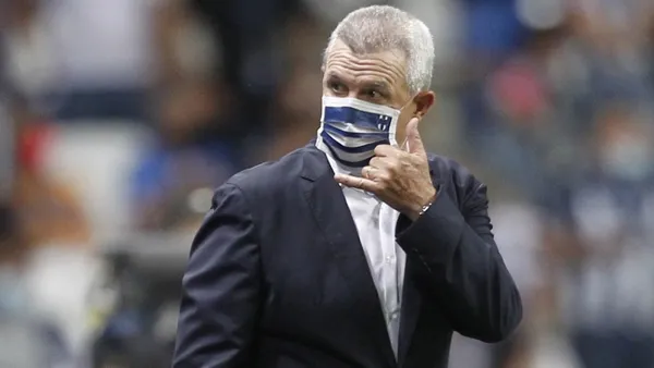 El entrenador de Rayados, Javier Aguirre, en conferencia de prensa, señaló al responsable del empate entre Monterrey y Querétaro