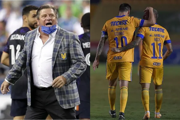 El entrenador de Tigres, Miguel Herrera en conferencia de prensa confirmó que Nicolás López no esta contemplado para enfrentar a León; hay dudas con Gignac también