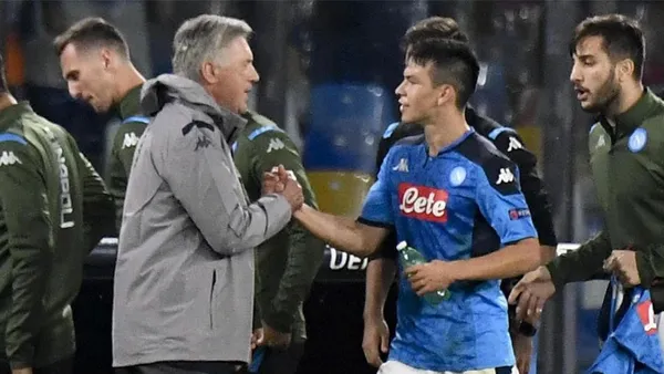 El entrenador del Everton, Carlo Ancelotti, quiere rescatar a Hirving Lozano del Nápoli y lanzan una oferta por el mexicano.