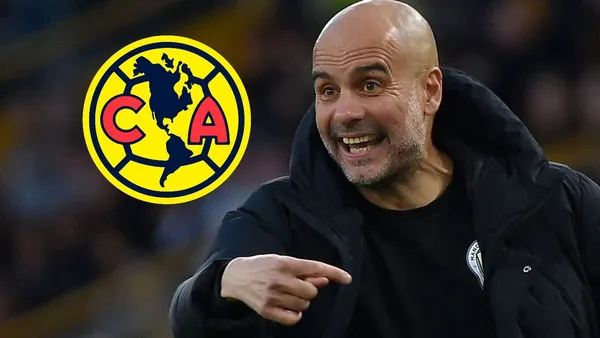 El entrenador del Manchester City, Pep Guardiola, tiene un pasado con América