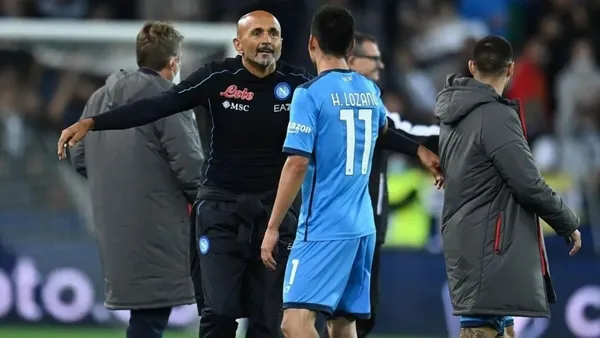 El entrenador del Napoli, Luciano Spalletti finalmente revela el destino de Hirving Lozano