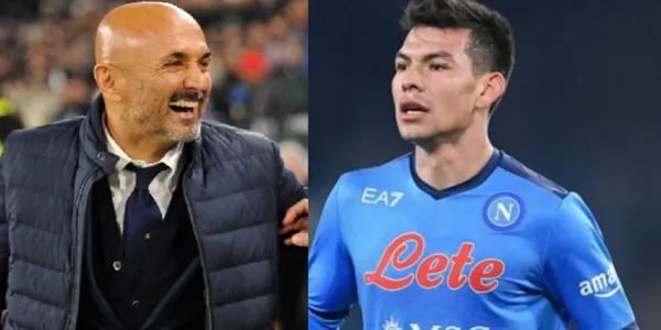El entrenador del Napoli, Luciano Spalletti, y el insulto en contra de Hirving Lozano