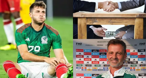 El entrenador Diego Cocca es el directo responsable de truncar la carrera de Santiago Giménez.