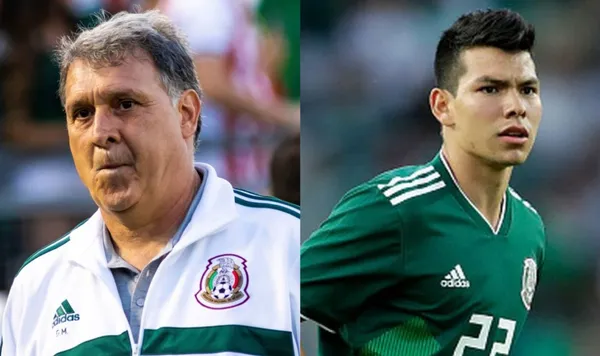 El entrenador está considerando usar a Hirving Lozano como delantero centro.
