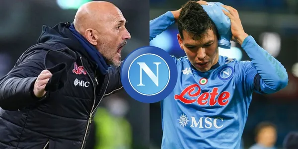 El entrenador italiano Luciano Spalletti exhibió a Hirving Lozano ante Empoli
