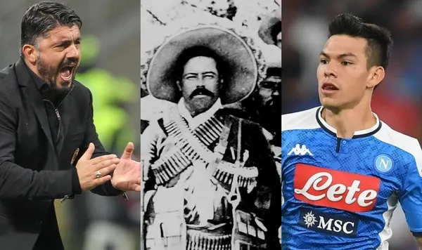 El entrenador se calentó con el jugador mexicano todo por algo que hizo en la práctica y no le gustó, para celebrar la revolución mexicana.