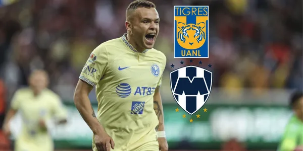 El equipo del norte que compraría a Jonathan Rodríguez y lo sacaría del América