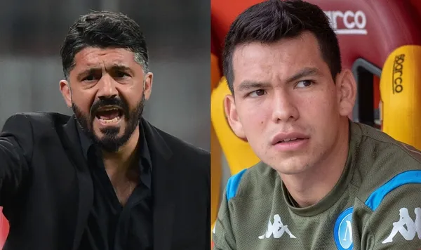 El estratega del Napoli dejó claro cuáles son sus intenciones con el jugador mexicano Hirving Lozano. En la conferencia de prensa lo tildó de correr mucho.