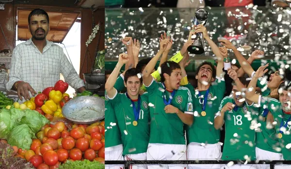 El ex campeón con México Sub-17 que se gana la vida vendiendo verduras.