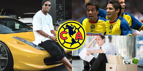 El ex jugador del América que a pesar de ser crack, lo echaron del Nido, ahora tiene un coche igual al de Ronaldinho