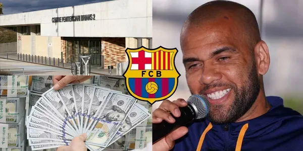 El ex jugador del Barcelona, Dani Alves, tiene un nuevo trabajo dentro de prisión y ganará más que en el cuadro culé