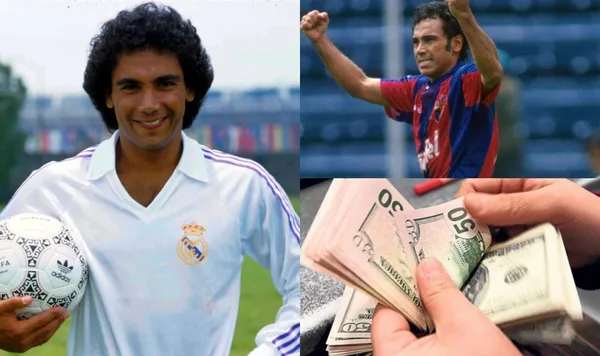 El ex jugador del Real Madrid confesó que en su momento, el club Atlante le pagaba más dinero que lo que pagaba el cuadro galáctico.