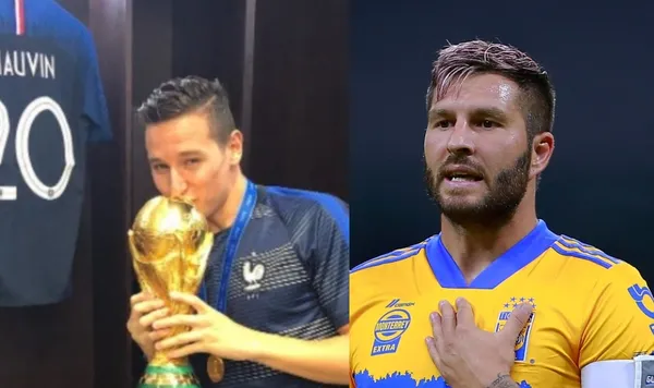 El francés Florian Thauvin llegaría como el nuevo imán mediático para Tigres y sería el reemplazo de André Gignac en ese sentido, esta fue la reacción de André.