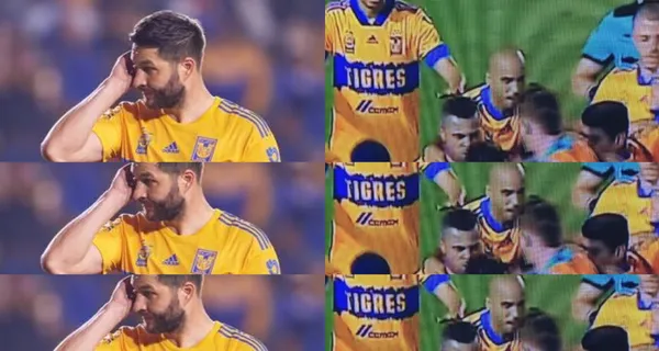 El francés no se lo esperaba y recibió un par de impactos.