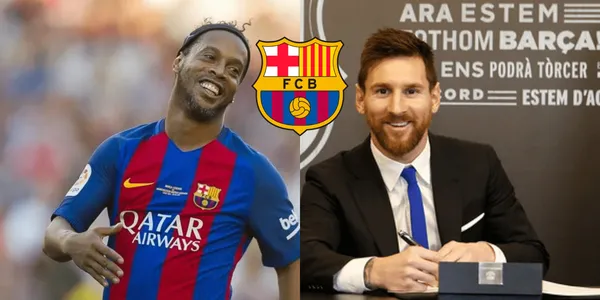 El futbolista brasileño busca la llegada del argentino al Barca y de esta manera lo confiesa.