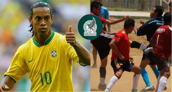 El futbolista se dio el lujo de estar en el Tri y de borrar a Ronaldinho en uno de los juegos del seleccionado nacional de México, ante Brasil. Ahora Salvador Carmona juega por algunos pesos.