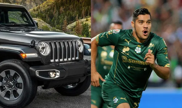 El futbolista subió una fotografía en donde se ve su vehículo de lujo