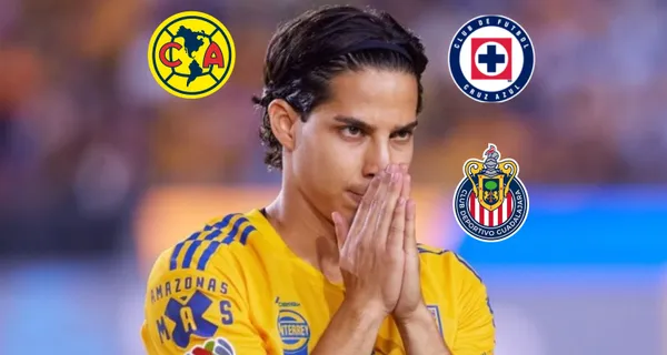 El futuro de Lainez podría estar en un grande del fútbol mexicano tras su poca participación con Tigres