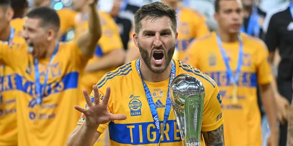 El gesto de burla de André-Pierre Gignac a la FMF tras coronarse en la Liga MX con Tigres