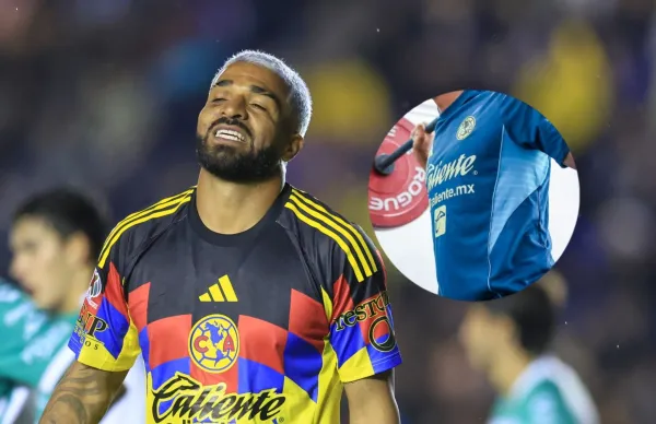 El gesto del delantero americanista sorprendió a más de uno durante las vacaciones azulcremas.