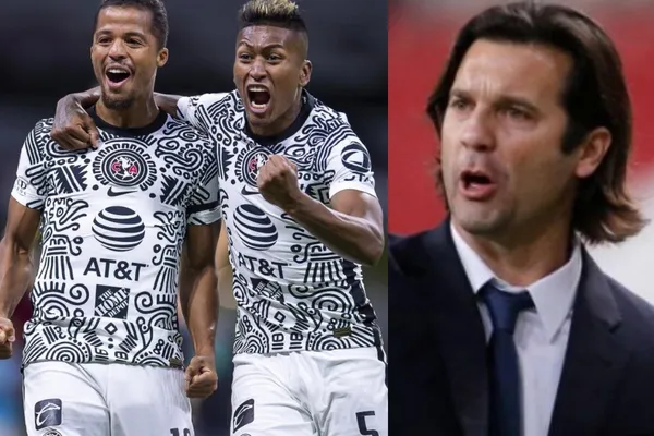 El gesto que tuvo Giovani Dos Santos que dejó con la boca abierta al mismo Santiago Solari.