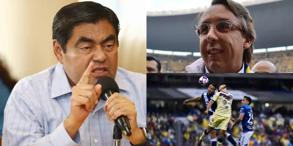 El gobernador de Puebla habla acerca del partido entre La Franja y América.
