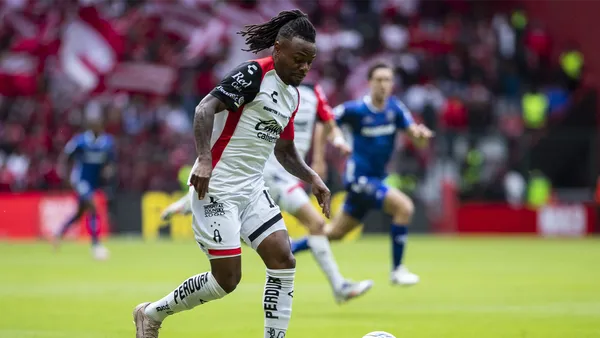 El gol de Jhon Murillo de Atlas debió ser anulado / Foto: Mex Sport