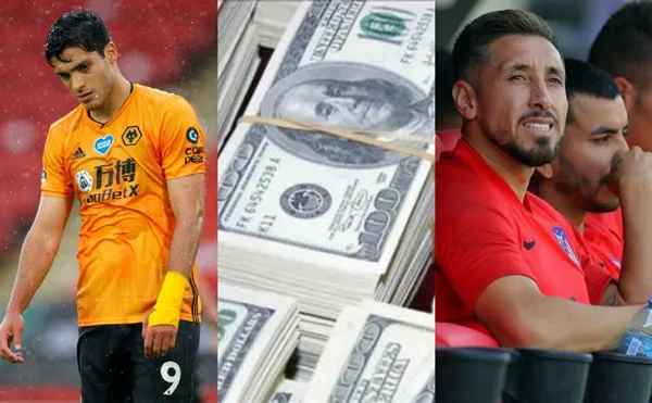 El goleador de la Premier League tiene un salario de 1 millón de dólares mensuales, a diferencia de Héctor Herrera quien gana un gran salario sin jugar.
