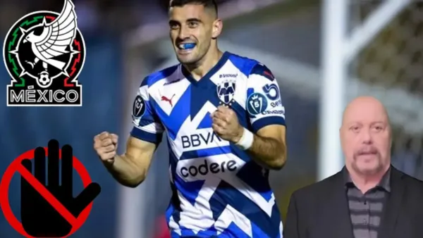 El goleador de Rayados, Germán Berterame suena como opción para llegar al 'Tricolor'.