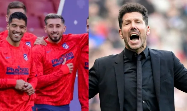 El goleador del Atlético no se aguantó y deja ver por qué Simeone nunca considera al mexicano.