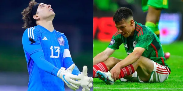 El guardameta mexicano Guillermo Ochoa provocó dos goles de Jamaica y su reacción cuando falló un gol Hirving Lozano