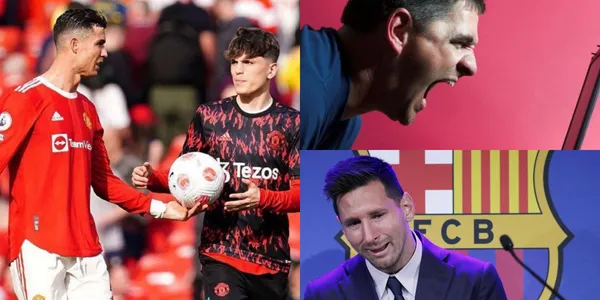 El joven seleccionado argentino dijo que Ronaldo es el más grande de todos los tiempos. El 'Kun' Agüero reaccionó de inmediato