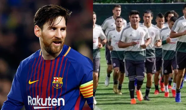 El jugador 10 del Barcelona y la selección de argentina y el peor jugador mexicano que pudo ver en su historia.