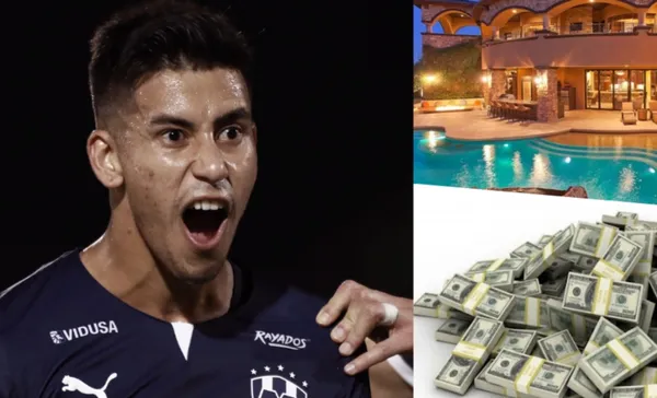 El jugador argentino no deja de llamar la atención con el Monterrey en la Liga MX