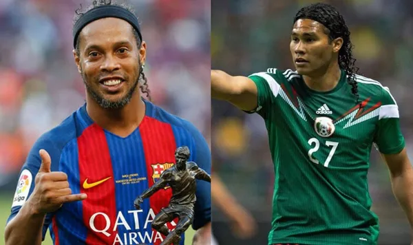 El jugador brasileño le dio una camiseta al Gullit Peña con una dedicatoria especial, mira por qué lo estima.