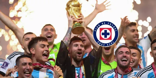 El jugador de Cruz Azul que nunca rindió pero se dio el lujo de festejar con Messi tras levanta la copa del mundo
