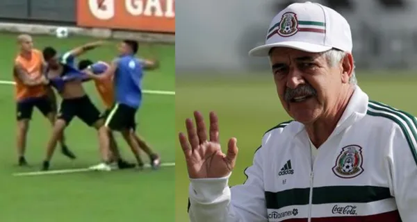 El jugador de México que golpeó a Ricardo Ferretti, lo reconoció y esto fue lo que dijo.