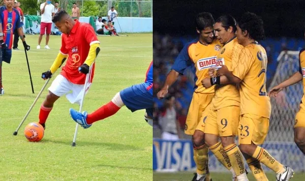 El jugador decidió dejar las canchas profesionales y dedicarse a darles alegría a personas que perdieron un miembro pero que siguen su actividad futbolera.