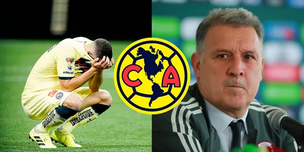 El jugador del América que a pesar de ser crack no es llamado por Gerardo Martino a la selección mexicana y decide renunciar