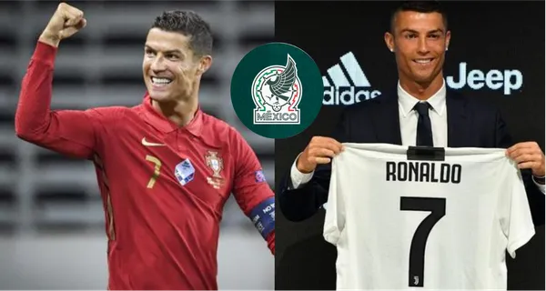 El jugador del Manchester United y de la Selección de Portugal y el jugador del que tiene su camiseta.